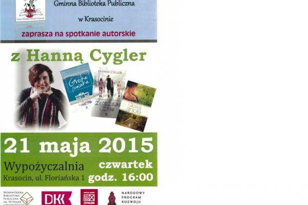 Hanna Cygler w Krasocinie