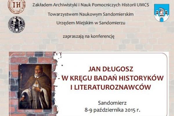 Jan Długosz - w kręgu badań historyków i literaturoznawców