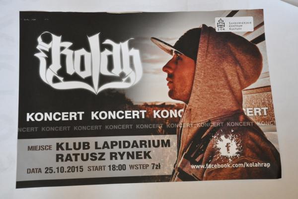 Koncert muzyki rap