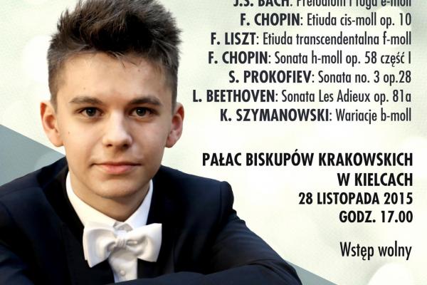 Recital fortepianowy w Pałacu Biskupów Krakowskich