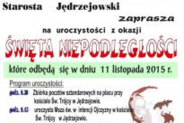 Święto Niepodległości w Jędrzejowie